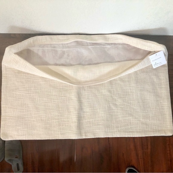 Pottery Barn All is Bright Embroidered Lumbar Throw Pillow Cover - Picture 9 of 14